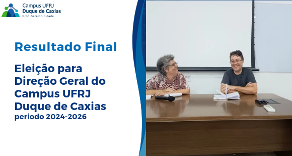 Resultado Final da Consulta para Direção Geral 2024-2026