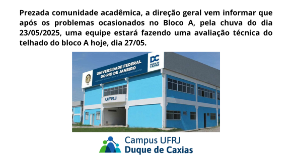 Vistoria hoje 27/05